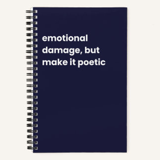 Emotionsschaden Notizbuch