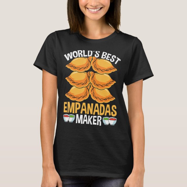 Empada Welten beste Empanadas Maker Kolumbien Vene T-Shirt (Vorderseite)