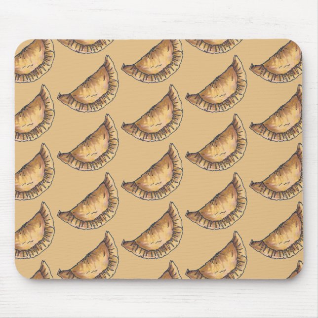 Empanadas Latin South America Konditorei Küche Mousepad (Vorne)