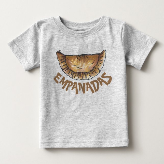 Empanadas Latin South American Fried Chestry Baby T-shirt (Vorderseite)