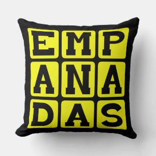 Empanadas, mexikanisches Essen Kissen
