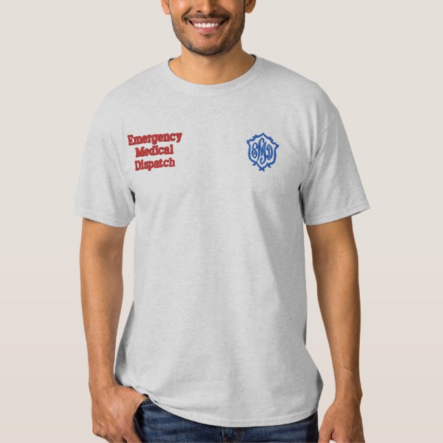 EMPATCH BESTICKTES T-Shirt (Vorderseite)
