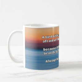 Empath Belief positive Ermutigungsquote Kaffeetasse