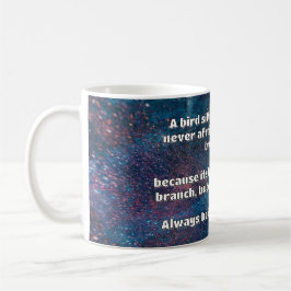 Empath Belief positive Ermutigungsquote Kaffeetasse