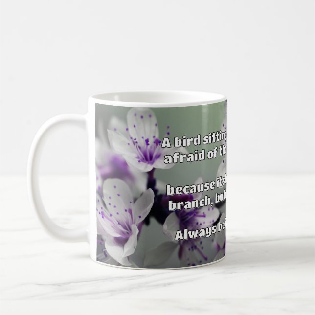 Empath Belief positive Ermutigungsquote Kaffeetasse (Links)