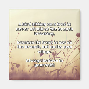Empath Belief positive Ermutigungsquote Magnet