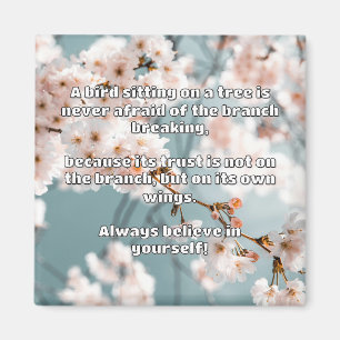 Empath Belief positive Ermutigungsquote Magnet