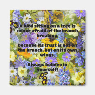 Empath Belief positive Ermutigungsquote Magnet
