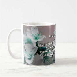 Empath Bravery Positives ermutigendes Zitat Kaffeetasse