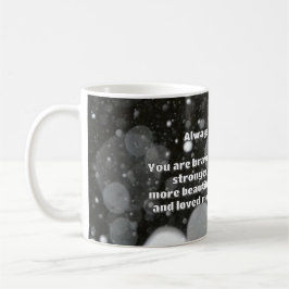 Empath Bravery Positives ermutigendes Zitat Kaffeetasse