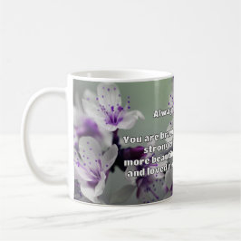 Empath Bravery Positives ermutigendes Zitat Kaffeetasse