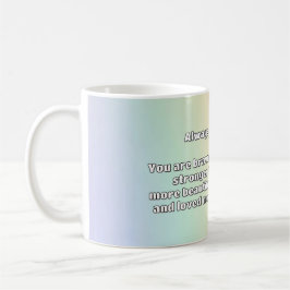 Empath Bravery Positives ermutigendes Zitat Kaffeetasse