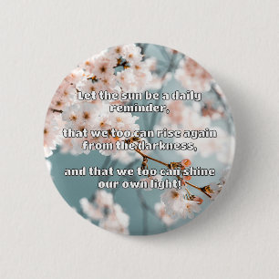 Empath Shine Positive Ermutigungsquote Button