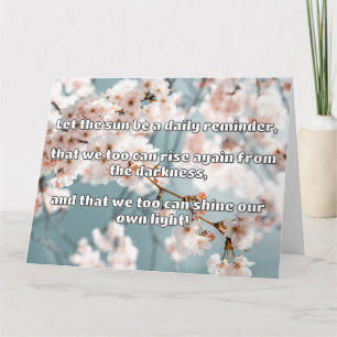 Empath Shine Positive Ermutigungsquote Karte