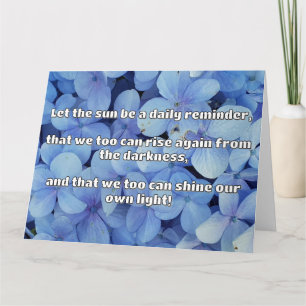 Empath Shine Positive Ermutigungsquote Karte