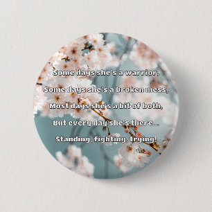 Empath Strength Positives Zitat Förderung Button
