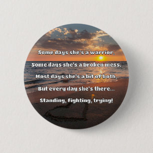 Empath Strength Positives Zitat Förderung Button