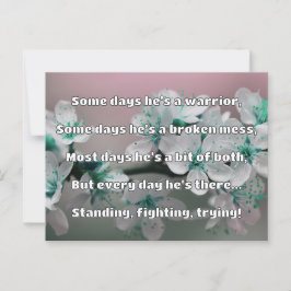 Empath Strength Positives Zitat Förderung Postkarte