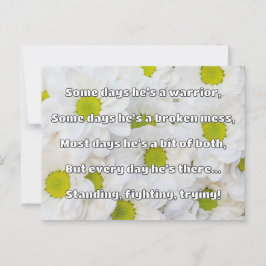 Empath Strength Positives Zitat Förderung Postkarte