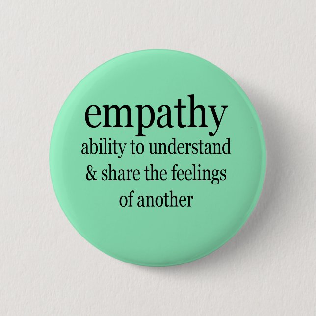 Empathie-Definition Button (Vorderseite)