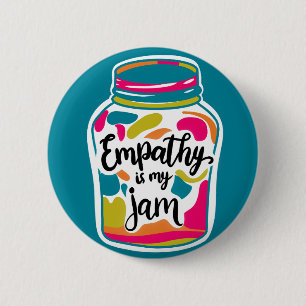 "Empathie ist mein Jam" Button