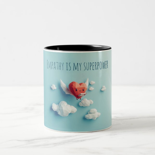 Empathie ist meine superpower UX Designer Tasse (Mittel)