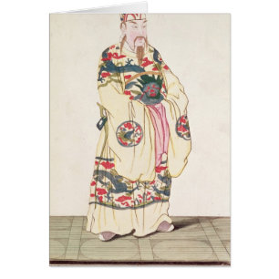 Empereur chinois dans le costume cérémonieux