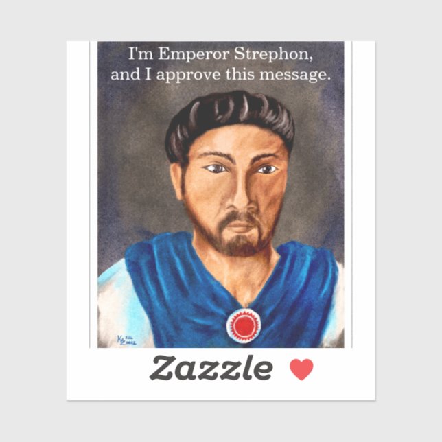 Emperor-Strephon-Aufkleber Aufkleber (Blatt)