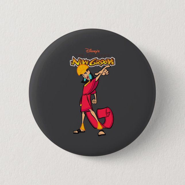 Emperors New Groove Kuzco  Button (Vorderseite)