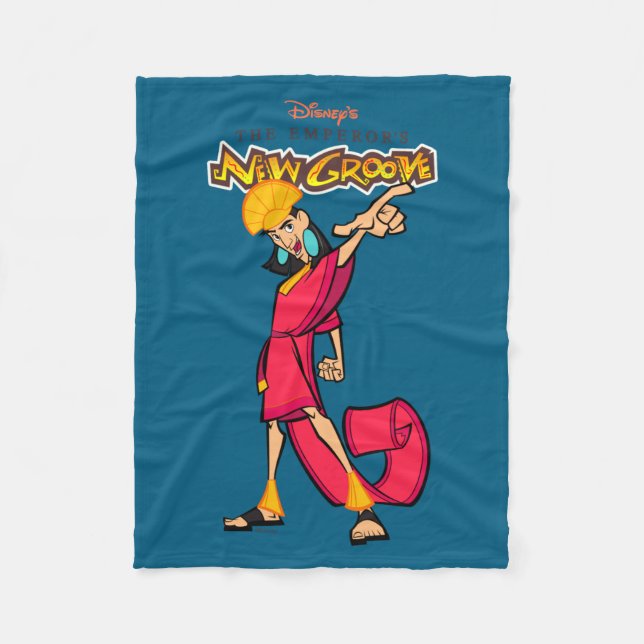 Emperors New Groove Kuzco  Fleecedecke (Vorderseite)