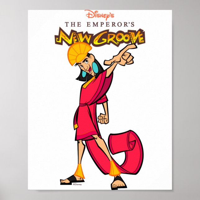 Emperors New Groove Kuzco  Poster (Vorne)