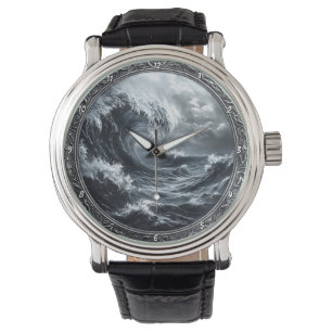 Empest's Umarmung" - Stürmische See Armbanduhr
