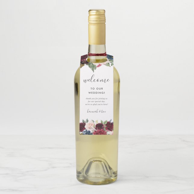Empfang von Radiant Bloom Flaschenanhänger (Auf Flasche)
