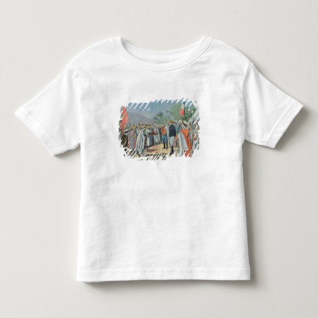 Empfangene Auslieferung Generals Lyautey des Kleinkind T-shirt (Vorderseite)