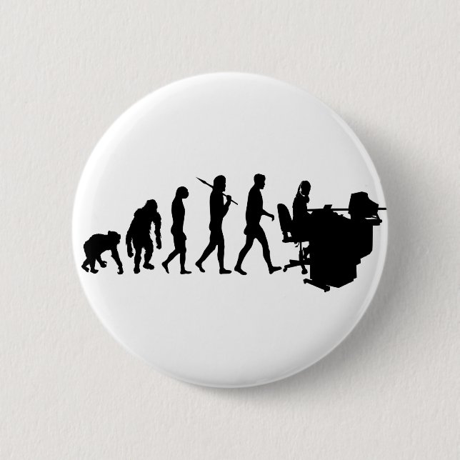 Empfangsdamen-persönlicher Assistenten-Geschenke Button (Vorderseite)