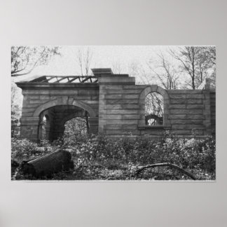 Empfangsgrab Ruine Poster