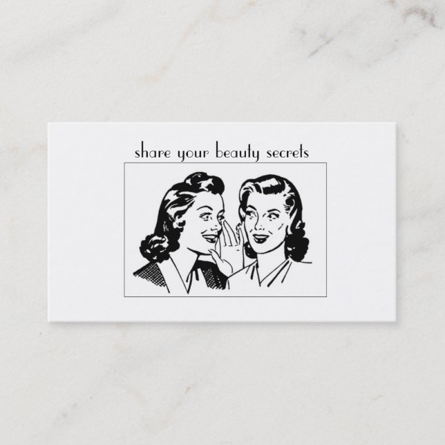 Empfehlungskarte (Vorderseite)