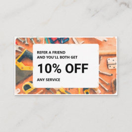 Empfehlungskarte: Handyman Services Visitenkarte