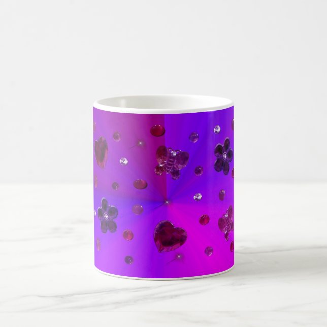 Empfindliche Edelsteine Kaffeetasse (Mittel)