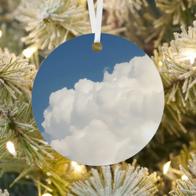 empfindliche Wolke Ornament Aus Metall (InSitu)