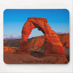 Empfindlicher Bogen Mousepad