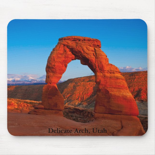 Empfindlicher Bogen Mousepad (Vorne)