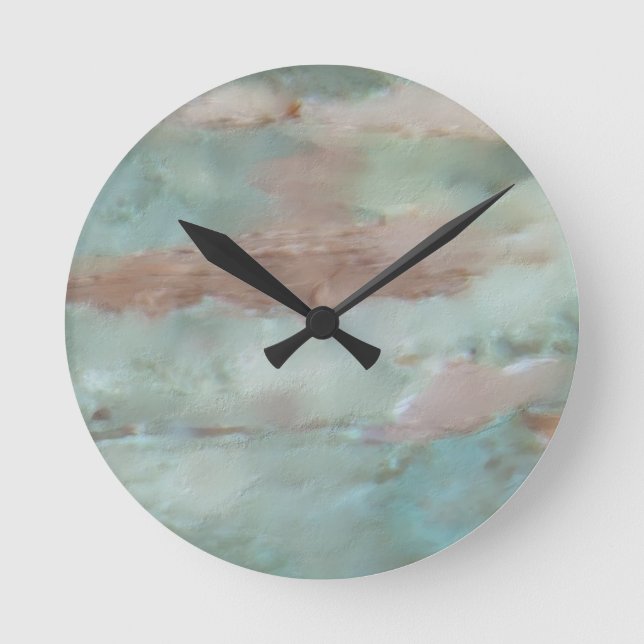Empfindlicher Rücktritt Runde Wanduhr (Vorderseite)