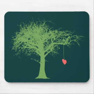 Empfindliches Herz Mousepad