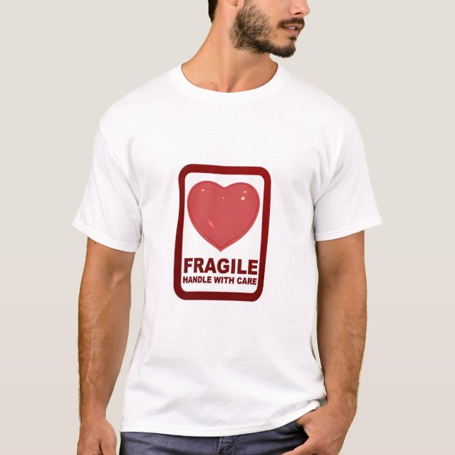 Empfindliches Herz T-Shirt (Vorderseite)