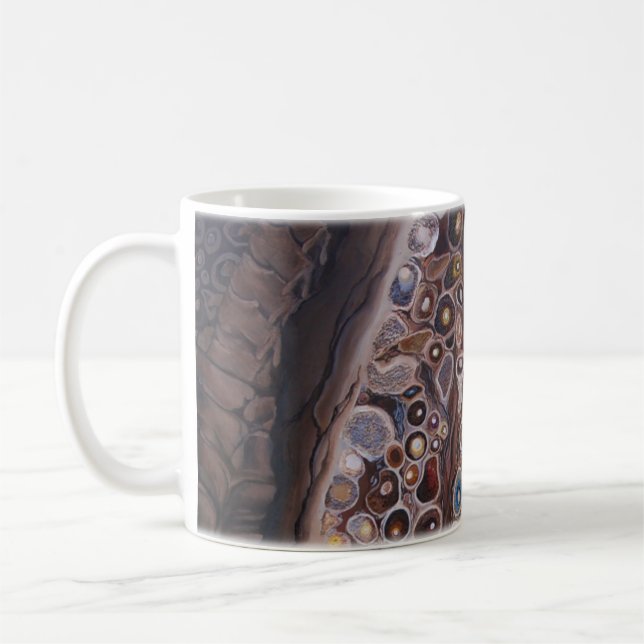 "Empfindung: Dorsale Wurzel-Knotenpunkt" Kaffeetasse (Links)