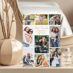 Empfohlene Fotocollage für den besten Freund - ind Karte<br><div class="desc">Chic personalisierbare Foto Collage Card für Ihre besten Freunde in der High School oder Uni. Fügen Sie 9 Ihrer Lieblings-Freund-Fotos hinzu und bestellen Sie diese Sonderkarten als Geburtstagsgeschenk der Freundschaft. Nichts sagt Freunden ewig wie ein niedliches personalisiertes Foto zu bewahren.</div>