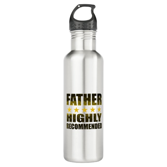 Empfohlener 5-Sterne-Vater Edelstahlflasche (Vorderseite)