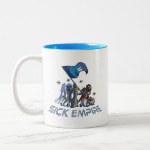 Empire malade - tasse 1 de drapeau de destin