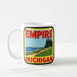 Empire Michigan Vintag Sand Dunes Kaffeetasse